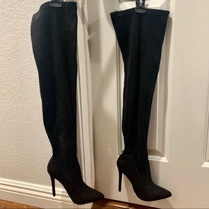 Never worn thigh high boots
